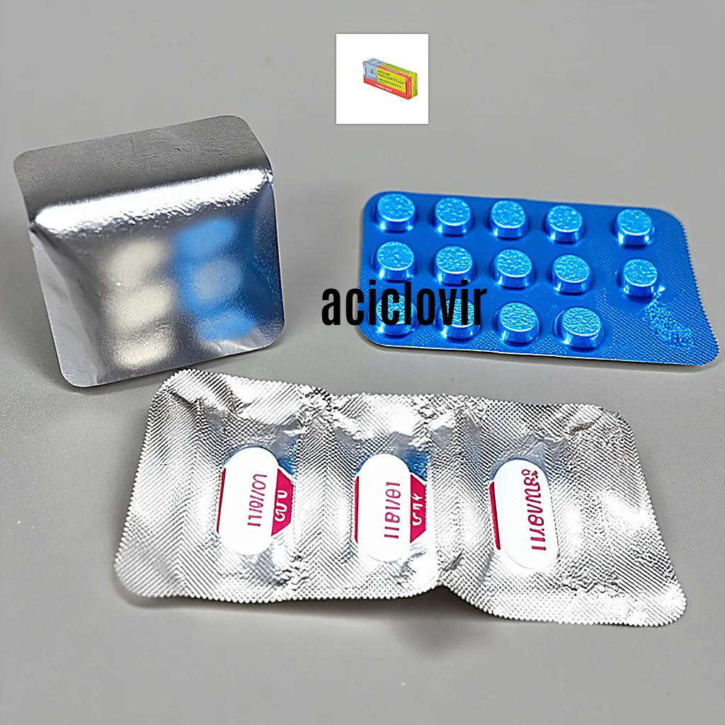 Precio aciclovir comprimidos españa